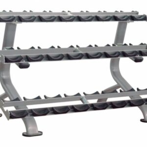 Dumbbell Rack - Impulse - Round Dumbbells - It 3 Tier