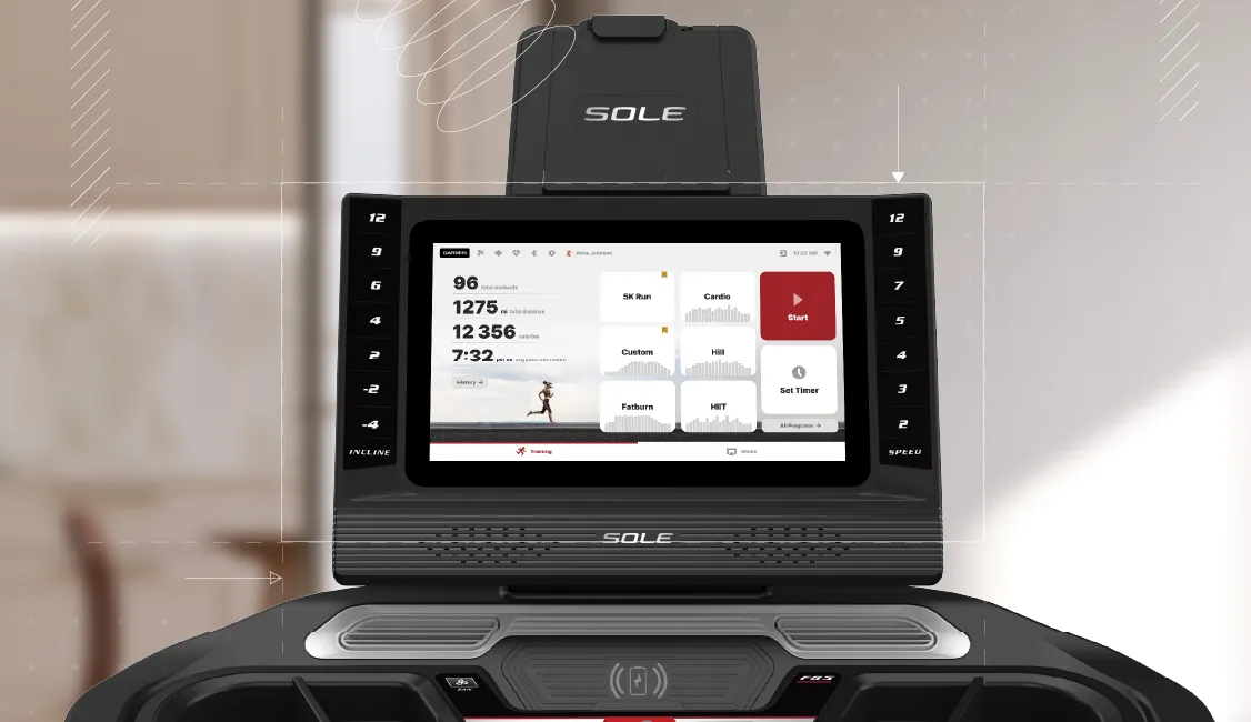 sole fitness f85 treadmill home use 4 hp