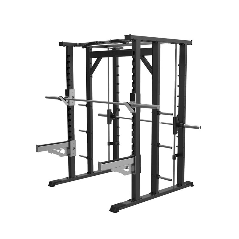 life-trac-olympic-smith-machine/-half-rack-combo-with-weight-storage-main