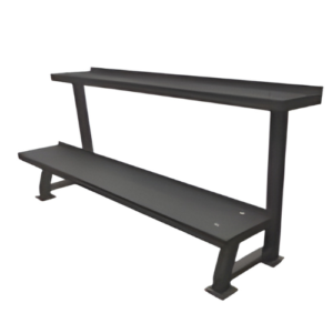 hp fitness | double level kettlebell rack | benches and racks