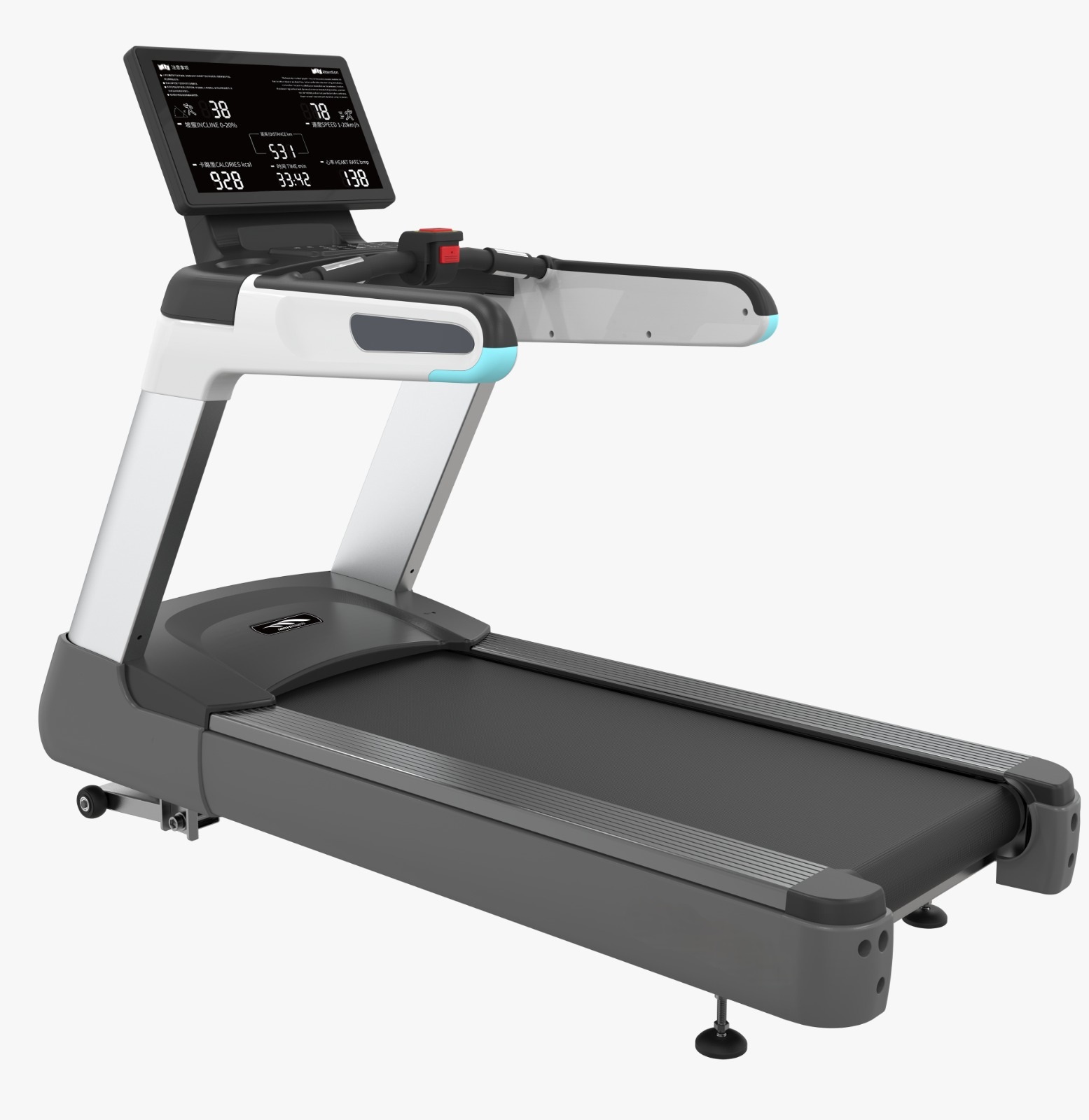 Life Trac | Inspire 5HP AC Treadmill - Image 2