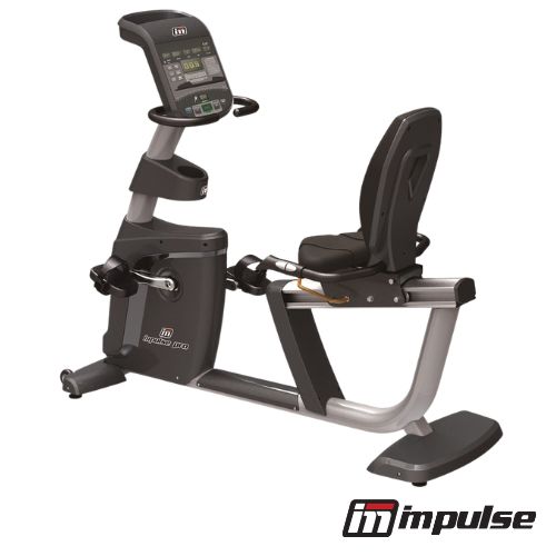 Impulse Pro recumbent exercise bike with digital display