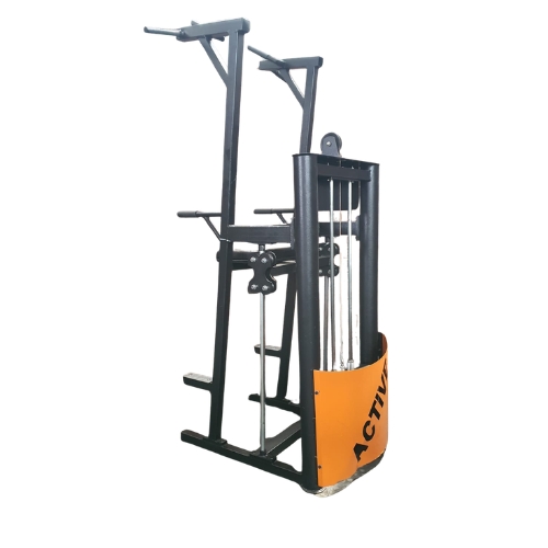 Active brand multi-function gym cable machine black orange