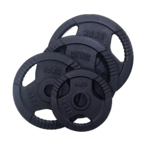 Tri Grip Cast Iron Weight Plates