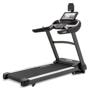 Fresh green salspirit | xt685ent treadmill | home cardioad with vegetables in white bowl