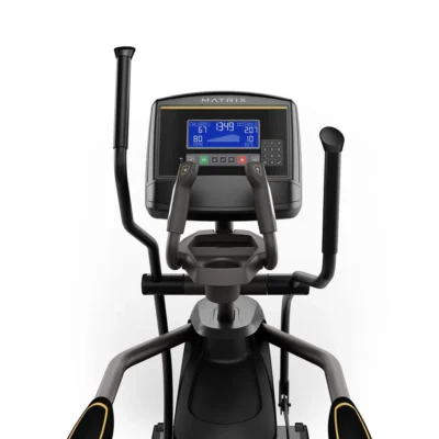 Matrix elliptical trainer console with digital display