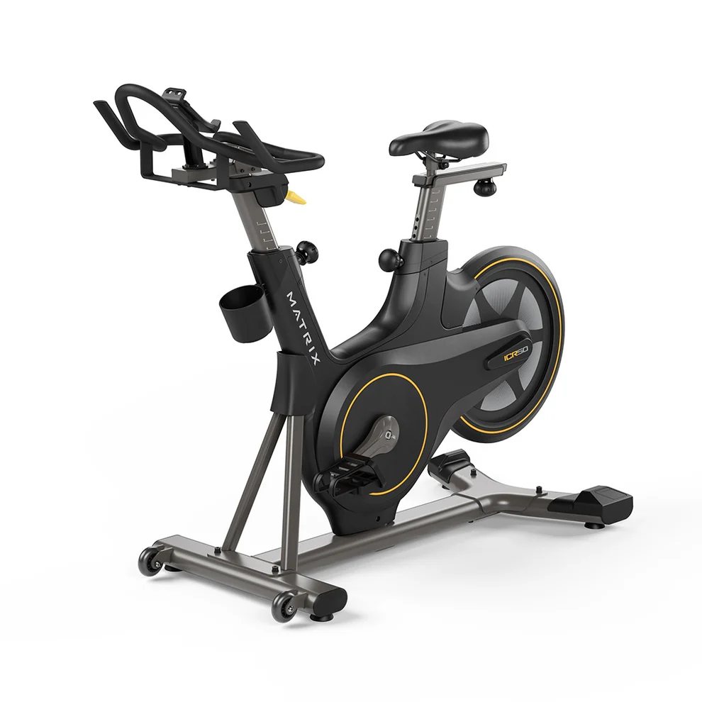 Matrix ICR50 indoor cycling exercise bike black and gold