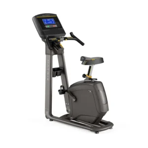 Matrix upright exercise bike with digital display console