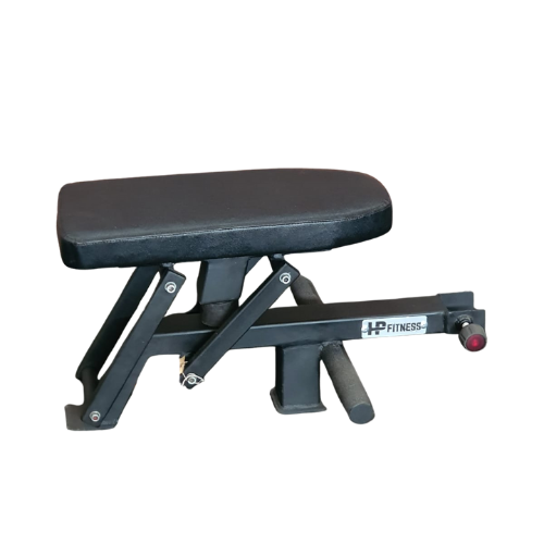 HP Fitness adjustable weight training bench black