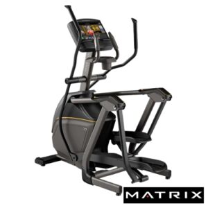 Matrix elliptical cross-trainer with touchscreen console