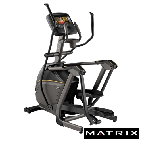 Matrix elliptical cross-trainer with touchscreen console
