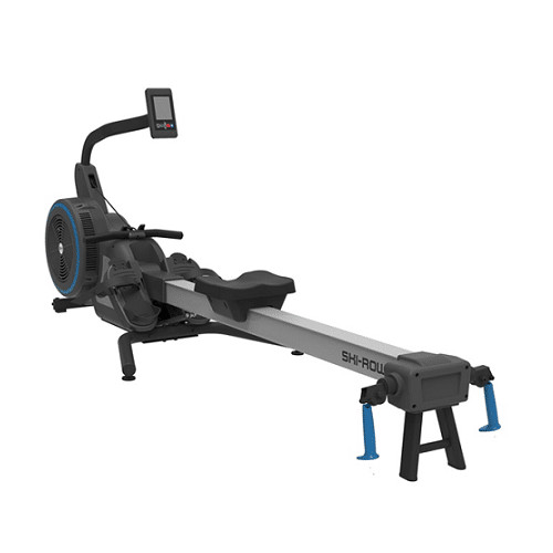 SHI-ROW air resistance rowing machine with digital monitor