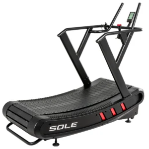 Sole curved non-motorised treadmill with digital display