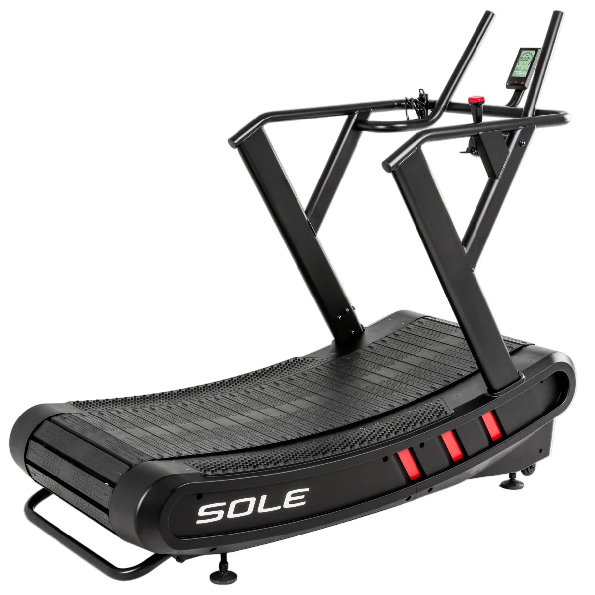 Sole curved non-motorised treadmill with digital display