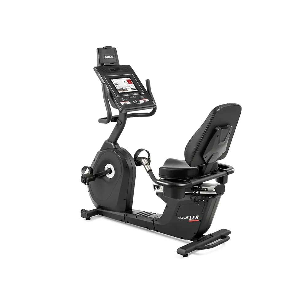 Sole LCR recumbent exercise bike with digital display