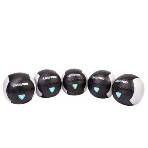 Five LivePro black and white medicine wall balls