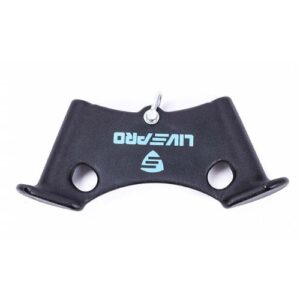 LivePro black double D-ring cable attachment handle
