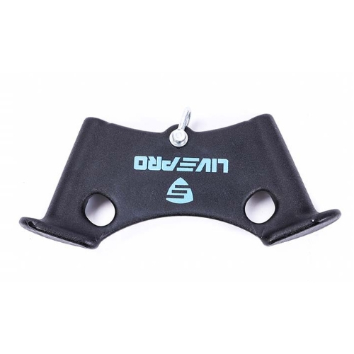LivePro black double D-ring cable attachment handle