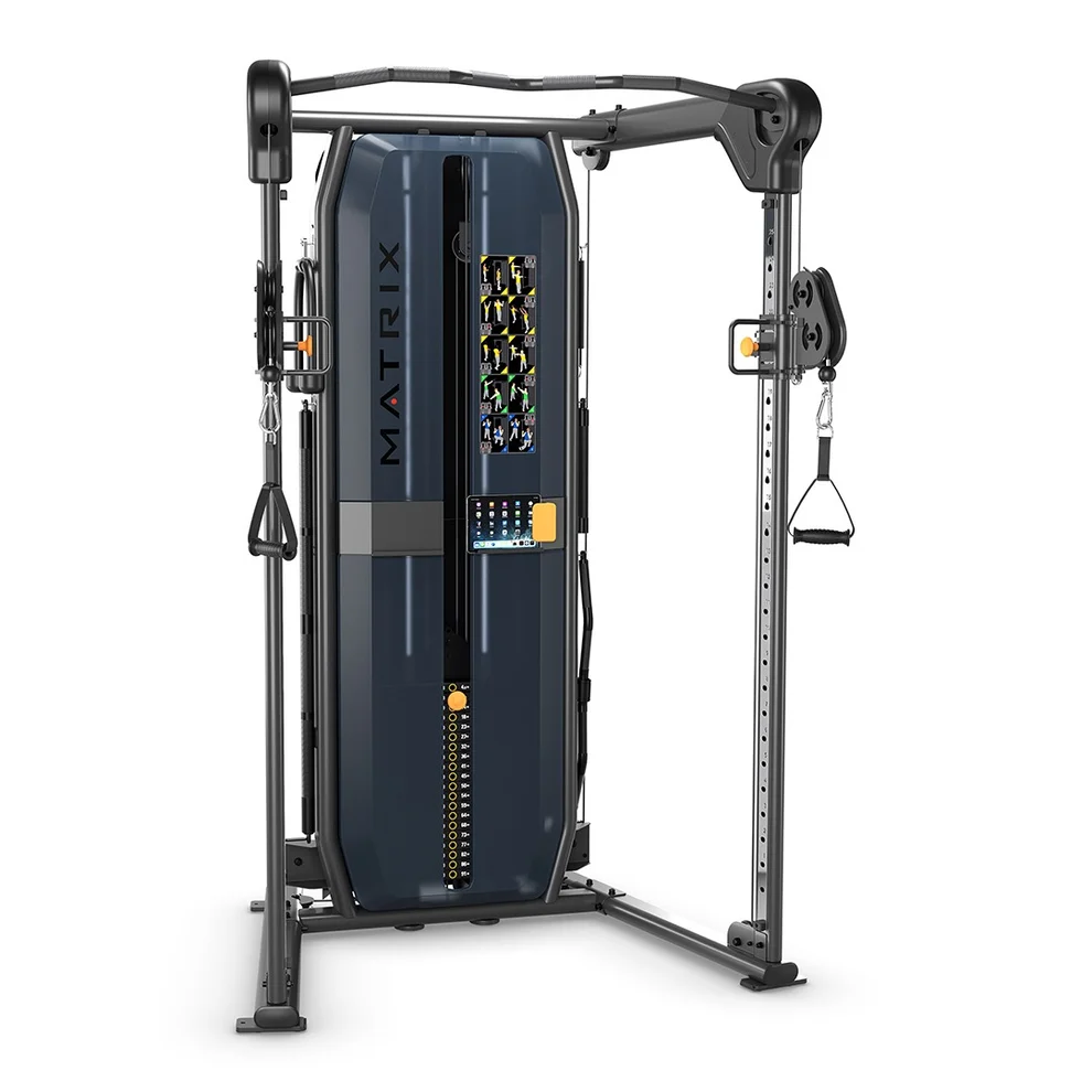 Matrix multi-functional cable gym training machine with digital display