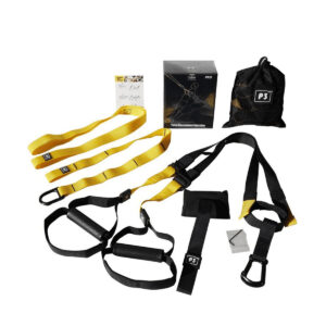P3 Pro suspension training straps kit with box and bag