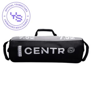 CENTR HYROX 7.5kg black fitness sandbag with handles